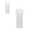 Custom Women's Two-piece Set(Coat & Long Dress)