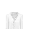 All Over Print Women's V-neck Sleeveless Ruched Tank Top