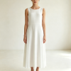 Custom Women Back Open Sleeveless Maxi Dress