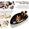 Curved makeup bag