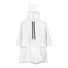 Custom Women Casual Hooded 3/4 Sleeve Pullover