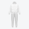 Custom Men's Zipper Hood Coat Top & Pants Set Without Pocket