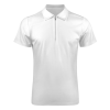 Custom Men's Zip Polo Shirt Short Sleeve CasualTop