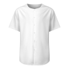 Custom Men's Round Neck Short Sleeve Button Down Casual Blouse Shirt