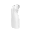 All Over Print Women's V-neck Sleeveless Pleated Pocket Dress