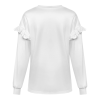 Custom Women Ruffle Long Sleeve Top