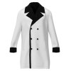 Custom Winter Men Double‑Breasted Lapel Coat