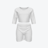 Custom Women's Cheerleading Outfit Shorts Set