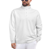 Custom Men's Zip Mock Neck Long Sleeve Casual Pullover Hoodies