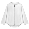 Custom Winter Women's Fleece Long Sleeve Spliced Jacket Coat