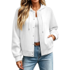 Custom Women Hooded Button‑Up Jacket Coat