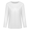 Custom Women's Round neck long sleeved T-shirt
