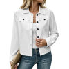 Custom Women Long Sleeve Short Jacket Coat