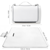 Custom Square Foldable Portable Picnic Mat With Carry Strap