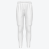 Custom Men's Long Double-layer Pants Without Pockets