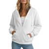 Custom Women's Full Zip Long Sleeve Hoodie